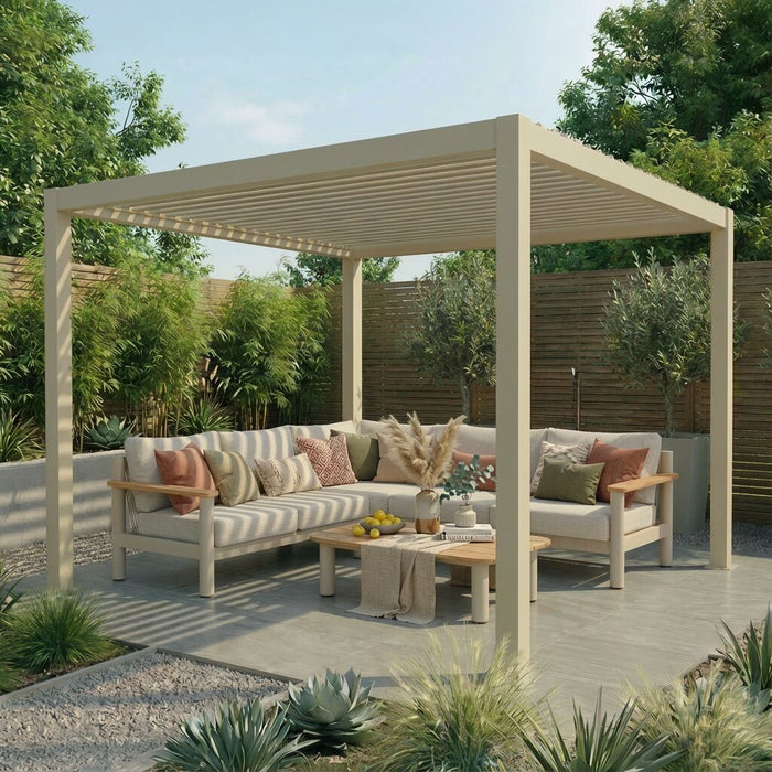 Jupiter 3m x 3m Aluminium Pergola Frame