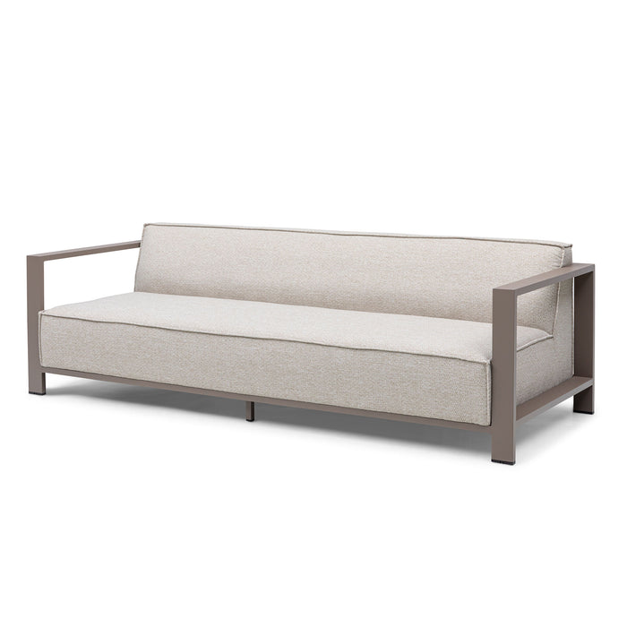 Outdoor Fabric Ibiza 3 Seat Sofa Set With Square Coffee Table