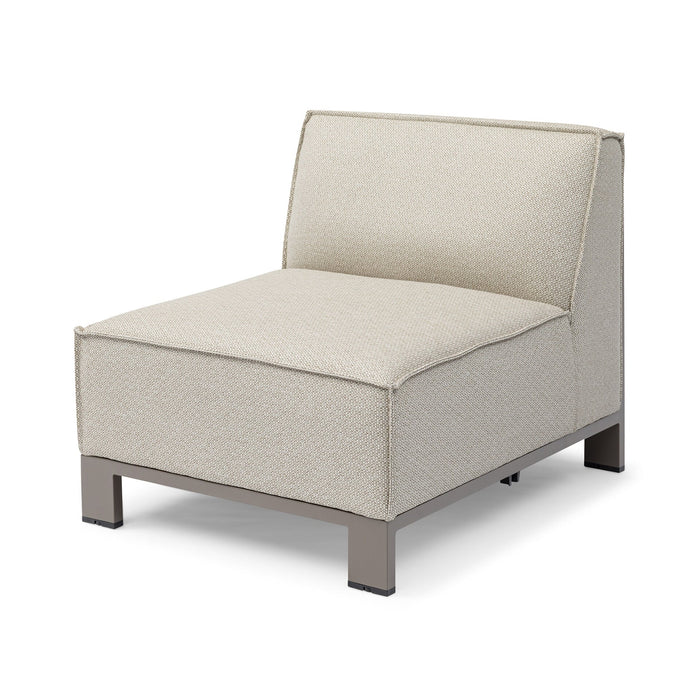 Outdoor Fabric Ibiza Small Corner Sofa Set With Square Coffee Table