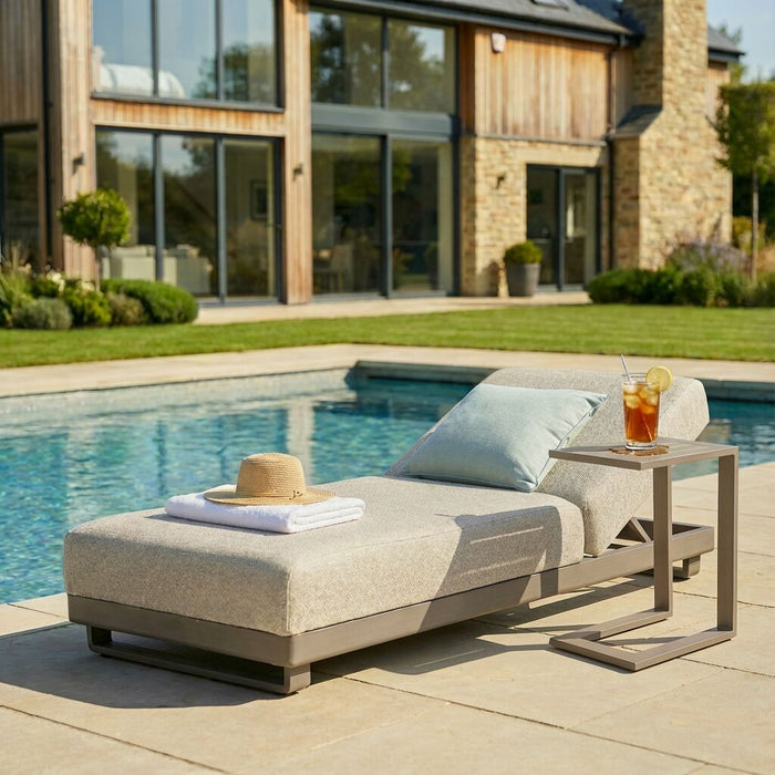 Outdoor Fabric Ibiza Sunlounger