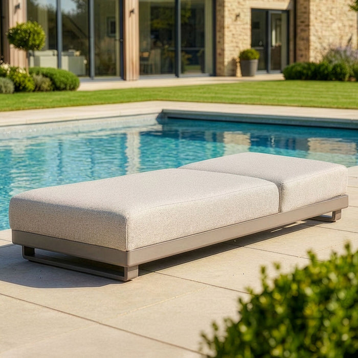 Outdoor Fabric Ibiza Sunlounger