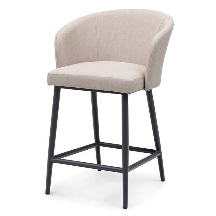 Outdoor Fabric Zen 4 Seat Round Bar Set