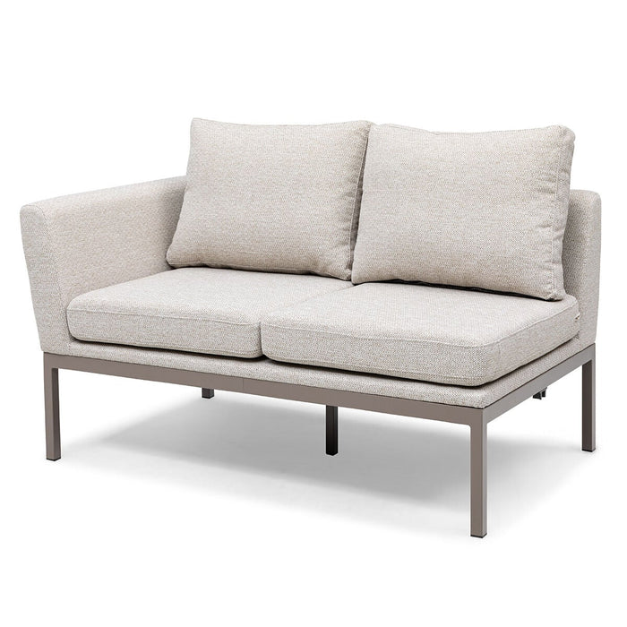 Outdoor Fabric Pulse Deluxe Square Corner Dining Set with Rising Table