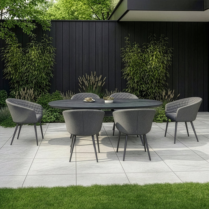 Outdoor Fabric Ambition 6 Seat Oval Dining Set