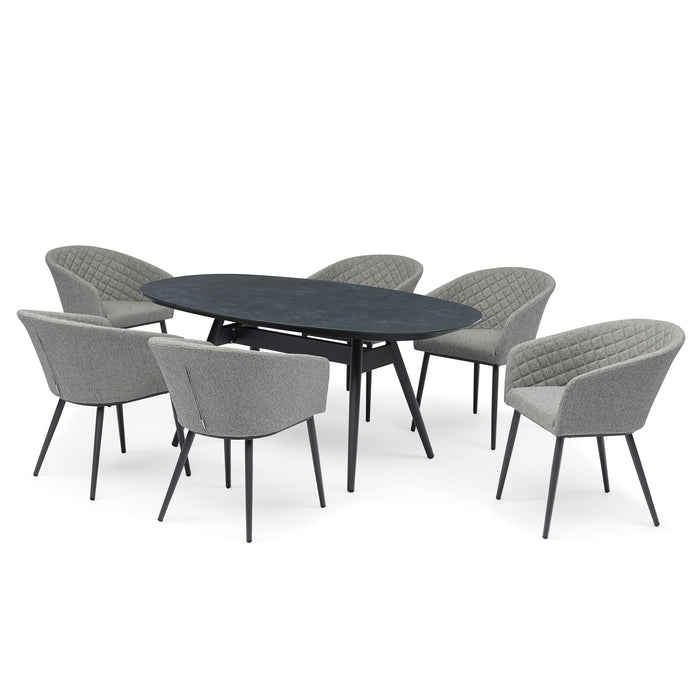 Outdoor Fabric Ambition 6 Seat Oval Dining Set