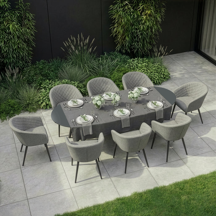 Outdoor Fabric Ambition 8 Seat Oval Dining Set
