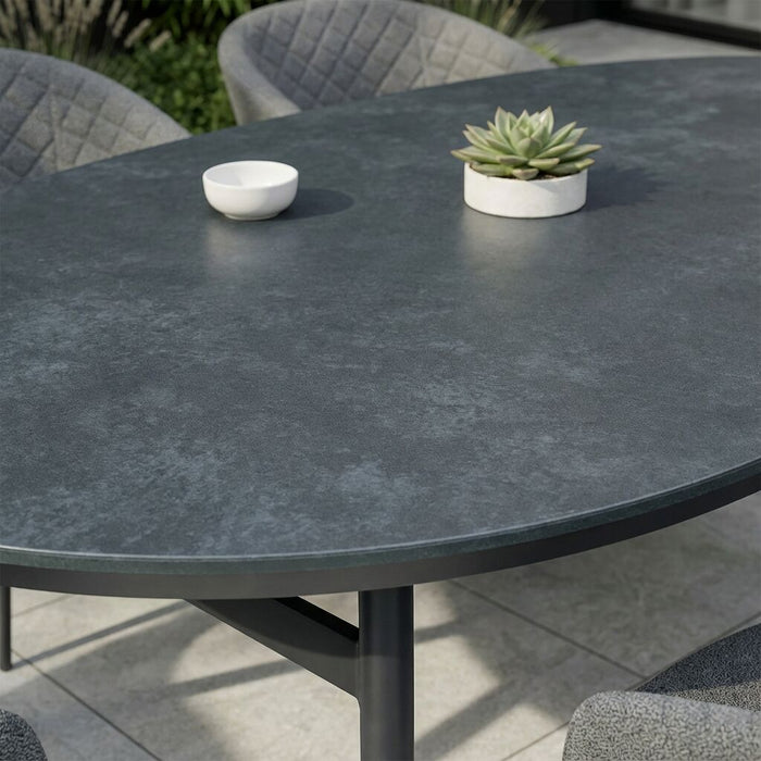 Outdoor Fabric Ambition 8 Seat Oval Dining Set