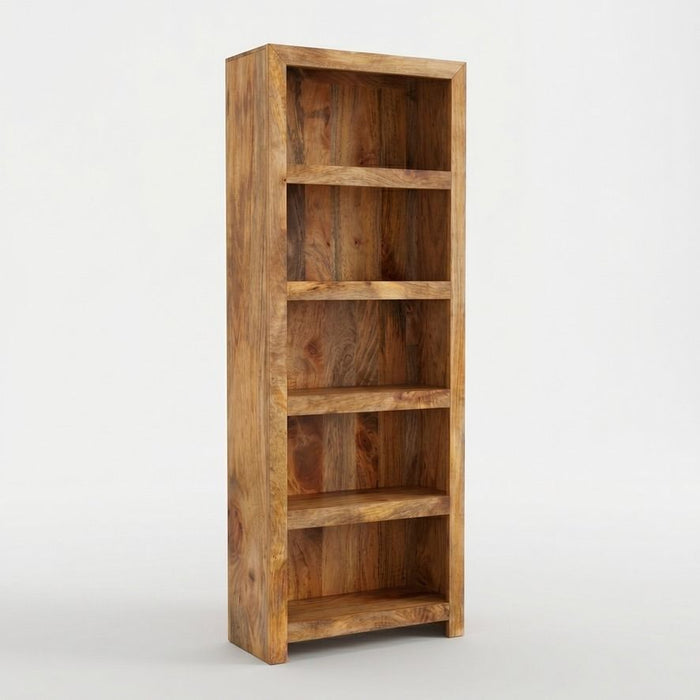 Light Dakota Mango Wood 76cm Tall Shelves - Due 10th October