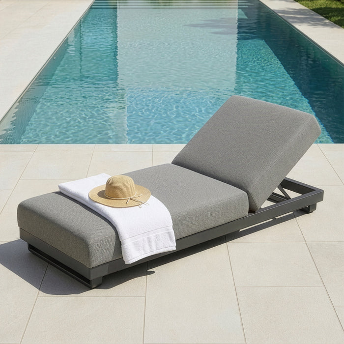 Outdoor Fabric Ibiza Sunlounger