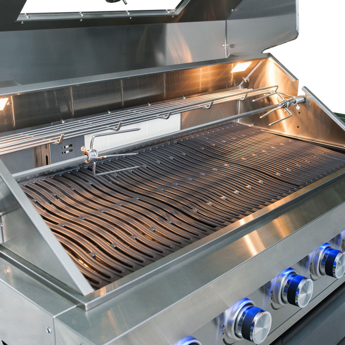 Ember Small U Shape Outdoor Kitchen Complete Set - Grey