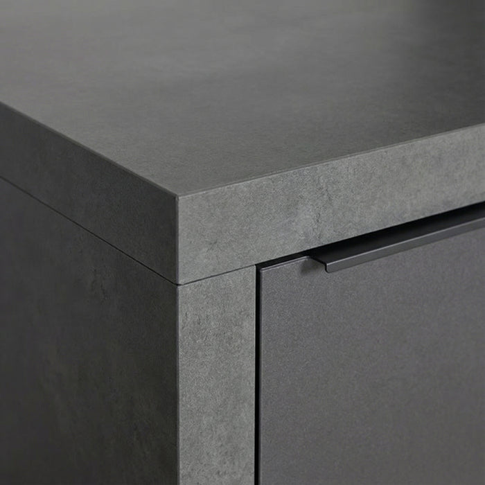 Ember Small Linear Outdoor Kitchen Kamado Set - Grey