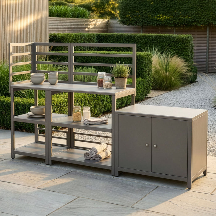 Napoli Outdoor Kitchen & Bar Set - Café