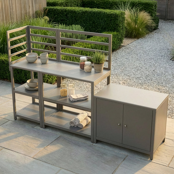 Napoli Outdoor Kitchen & Bar Set - CafÃ©