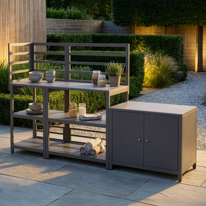 Napoli Outdoor Kitchen & Bar Set - CafÃ©