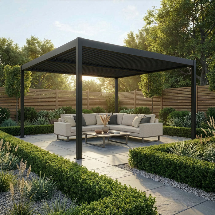 Maze 4M x 4M Como Pergola