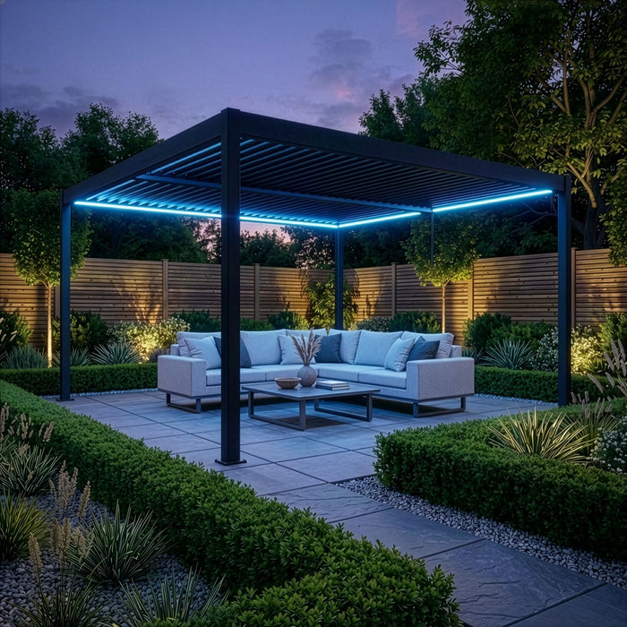 Maze 4M x 4M Como Pergola