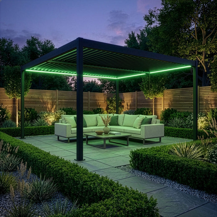 Maze 4M x 4M Como Pergola