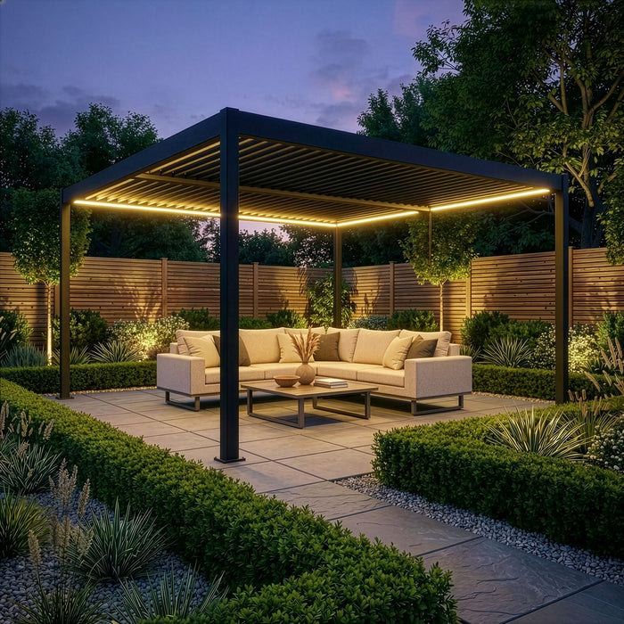 Maze 4M x 4M Como Pergola