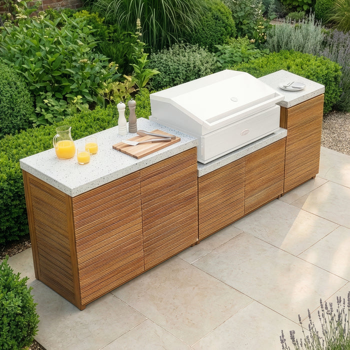 Antigua Outdoor Kitchen Storage Units - Medium Configuration