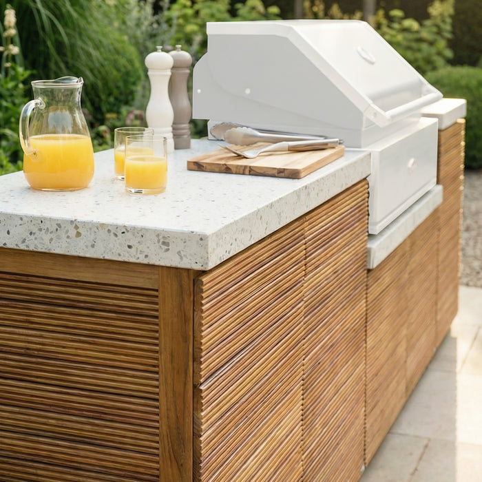 Antigua Outdoor Kitchen Storage Units - Medium Configuration