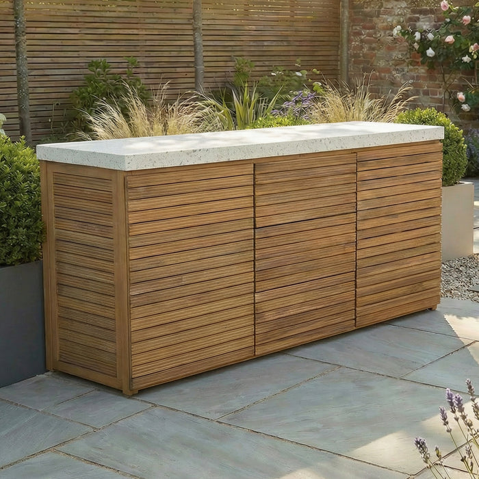 Antigua Outdoor Kitchen Triple Storage Unit