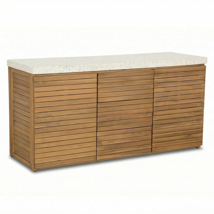 Antigua Outdoor Kitchen Triple Storage Unit