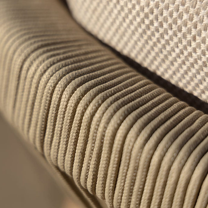 Martinique Rope Weave Pair of Dining Chairs