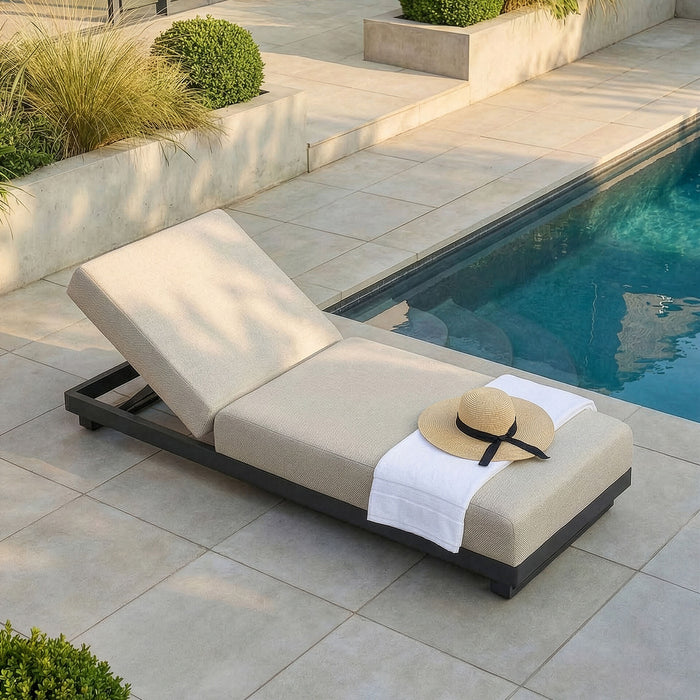 Outdoor Fabric Ibiza Sunlounger
