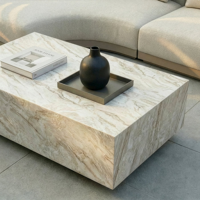 Outdoor Fabric Lyon Left-Handed Small Corner Sofa Set - Pebble