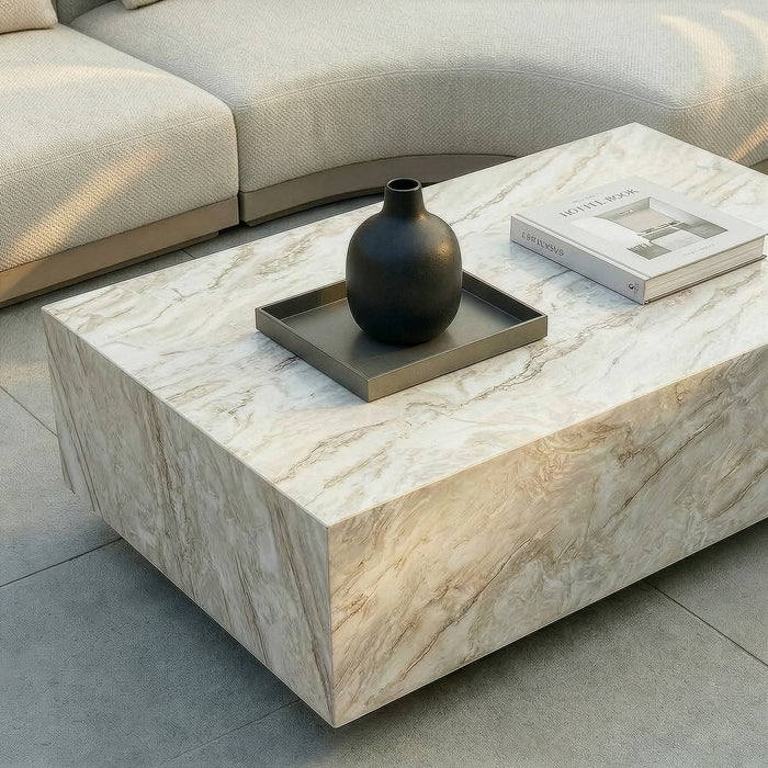 Outdoor Fabric Lyon Large Corner Sofa Set - Pebble