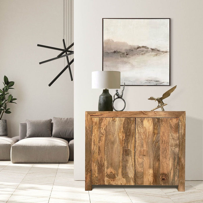 Light Dakota 96cm 2 Door Sideboard - In Stock