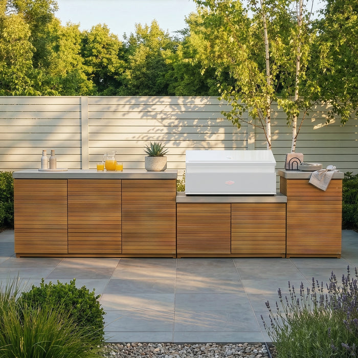 Bali Outdoor Kitchen Storage Units - Large Configuration