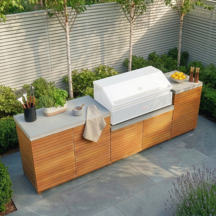 Bali Outdoor Kitchen Storage Units - Medium Configuration
