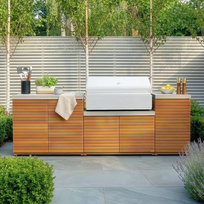 Bali Outdoor Kitchen Storage Units - Medium Configuration