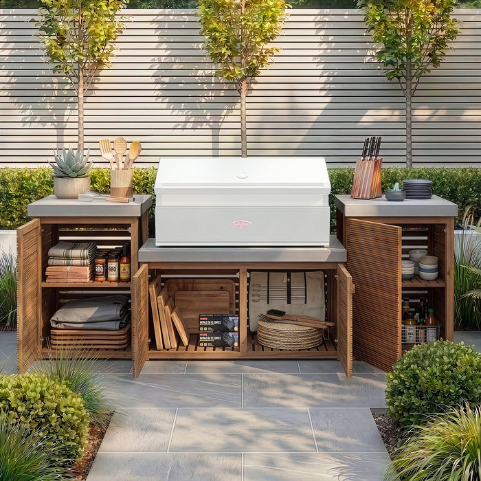 Bali Outdoor Kitchen Storage Units - Small Configuration