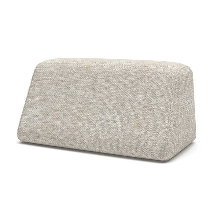 Outdoor Fabric Cannes Sunlounger - Pebble