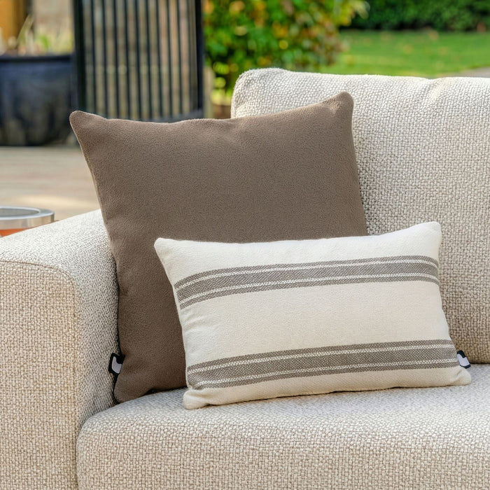 Extreme Lounging - Pair of Aquaclean Mist Outdoor Scatter Cushions - Sand
