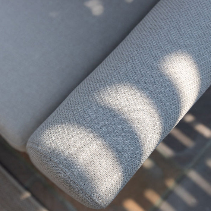 Outdoor Fabric Pulse Deluxe Square Corner Dining Set with Rising Table