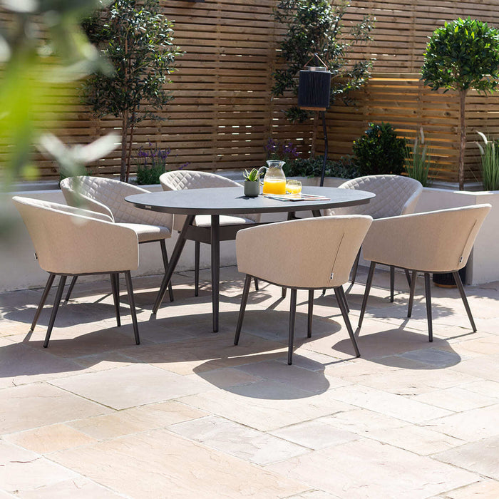 Outdoor Fabric Ambition 6 Seat Oval Dining Set
