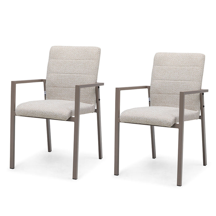 Outdoor Fabric Pair of Ibiza Dining Chairs