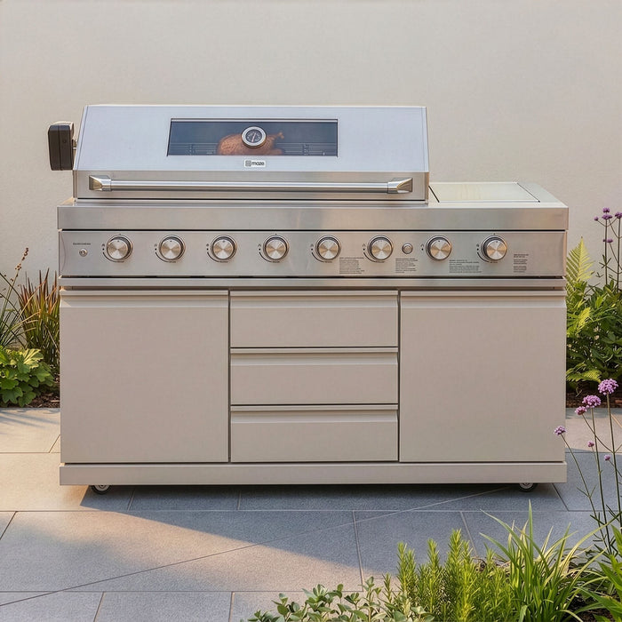 Ember Outdoor Kitchen 6 Burner BBQ Gas Grill