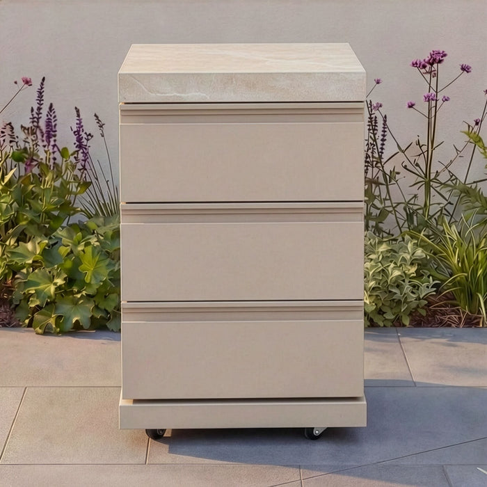 Ember Outdoor Kitchen Middle Modular Triple Drawers