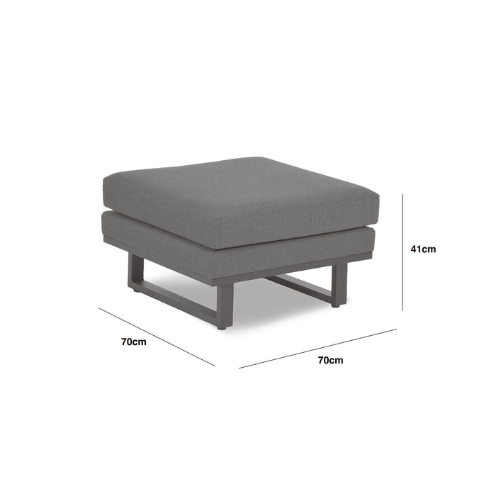 Outdoor Fabric Ethos Footstool