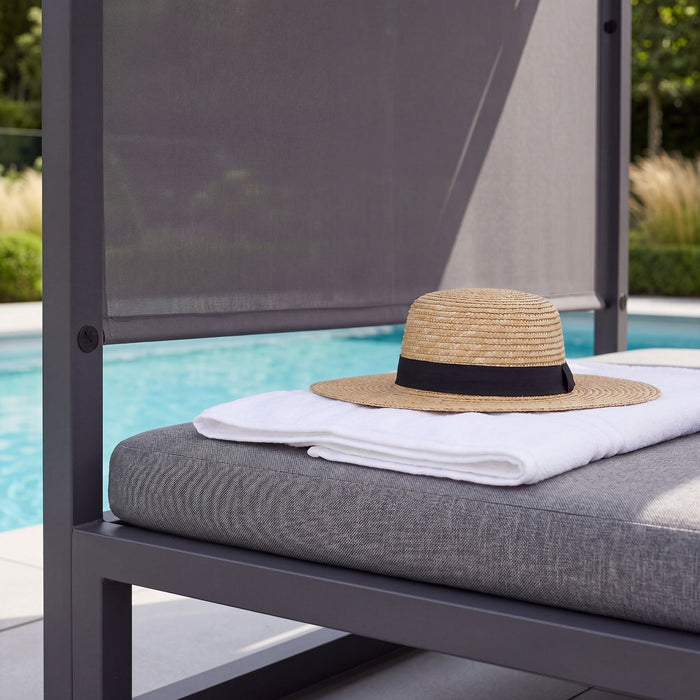 Outdoor Fabric Allure Cabana Double Sunlounger
