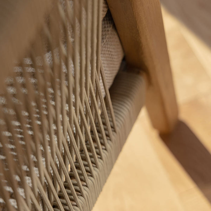 Antigua Rope Weave 2 Seat Garden Sofa