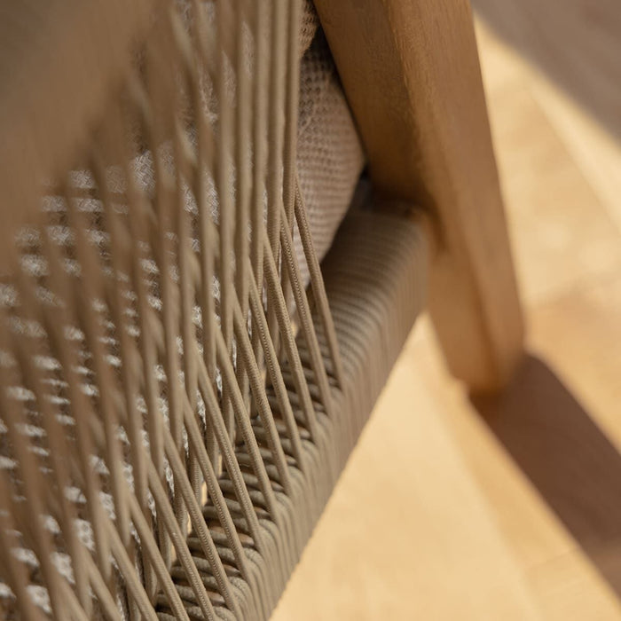 Antigua Rope Weave 2 Seat Garden Sofa