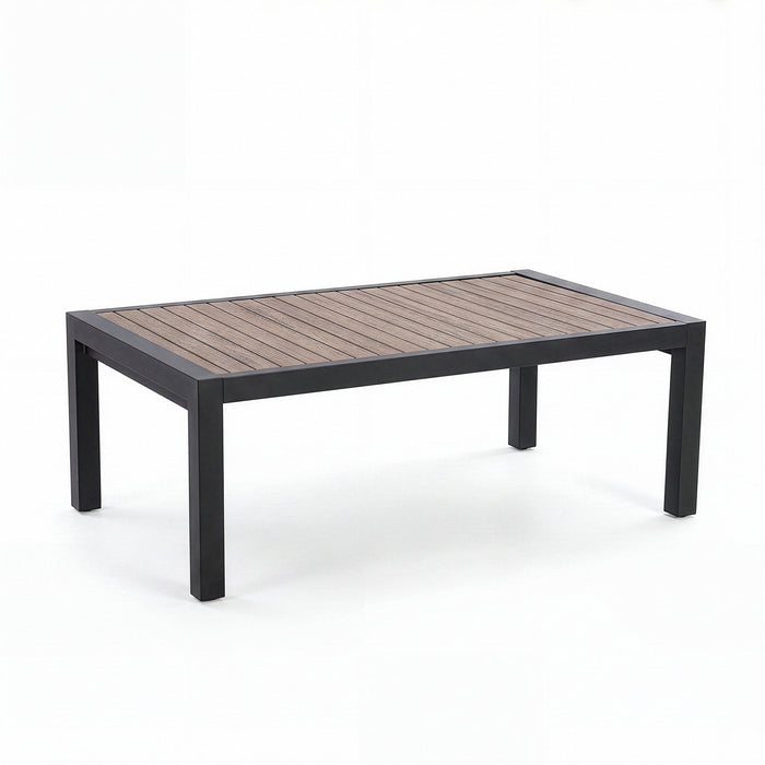 Vancouver Aluminium Rectangular Coffee Table