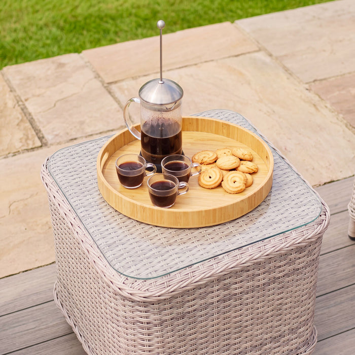 Cotswold Rattan Square Garden Coffee Table