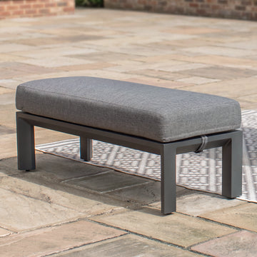Manhattan Aluminium Bench - Grey