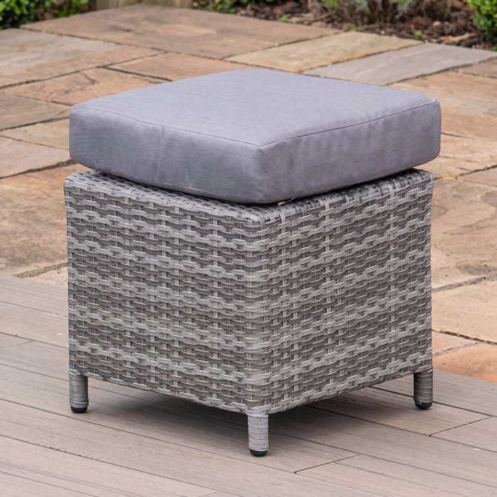 Santorini Rattan Footstool